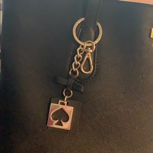 Kate spade keychain (silver)